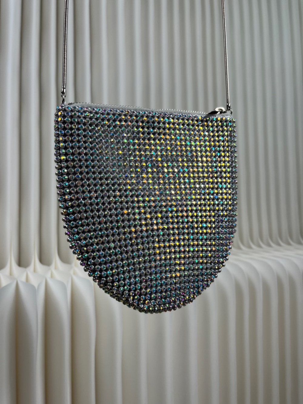 Urban Outfitters Rhinestone Long Strap Sparkly Purse - Picture 4 of 16
